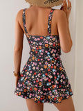Emoswim - Tankini Swimsuit for Women Tummy Control Two Piece Bathing Suit High Waisted Tank Top with Swim Skirt