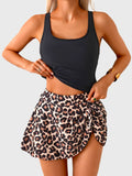 Emoswims - Tankini Swimsuit for Women Tummy Control Two Piece Bathing Suit High Waisted Tank Top with Swim Skirt