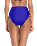 Emoswim - Retro High Cut Bikini Bottoms Tummy Control For Women