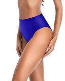 Emoswim - Retro High Cut Bikini Bottoms Tummy Control For Women