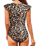 Emoswim - Women's Short Sleeve Rash Guard High Neck And Zipper