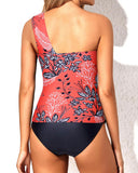 Emoswim - Tummy Control Swimsuit 2 Piece Tankini Bathing Suits For Women Shorts