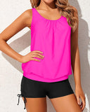 Emoswim - Tankini Swimsuits for Women 2 Piece Bathing Suits Tops with Boyshorts
